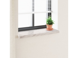 Vidaxl Soleira De Janela Textura De Mármore 80 X 35 X 4,5 Cm Pvc