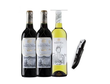 Pacote Riscal Gourmet HEREDEROS DEL MARQUÉS DE RISCA