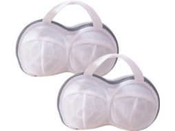 Conjunto de 2 Sacos para Lavar Sapatos Tênis BRILVIBERA (cinza, 2 Unidades)