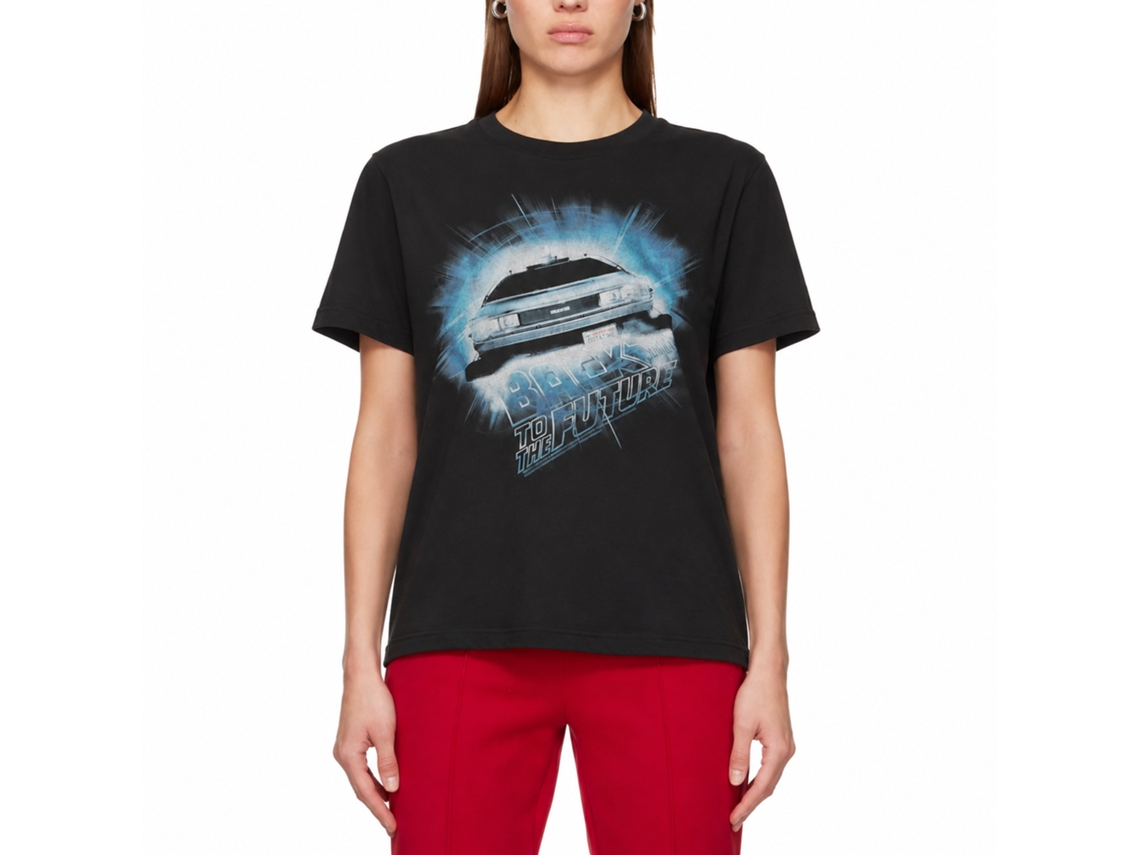 Rockinstone Back To The Future Movie Daba Dee Dabu Die Heather Black Adult T-shirt Size:xxl