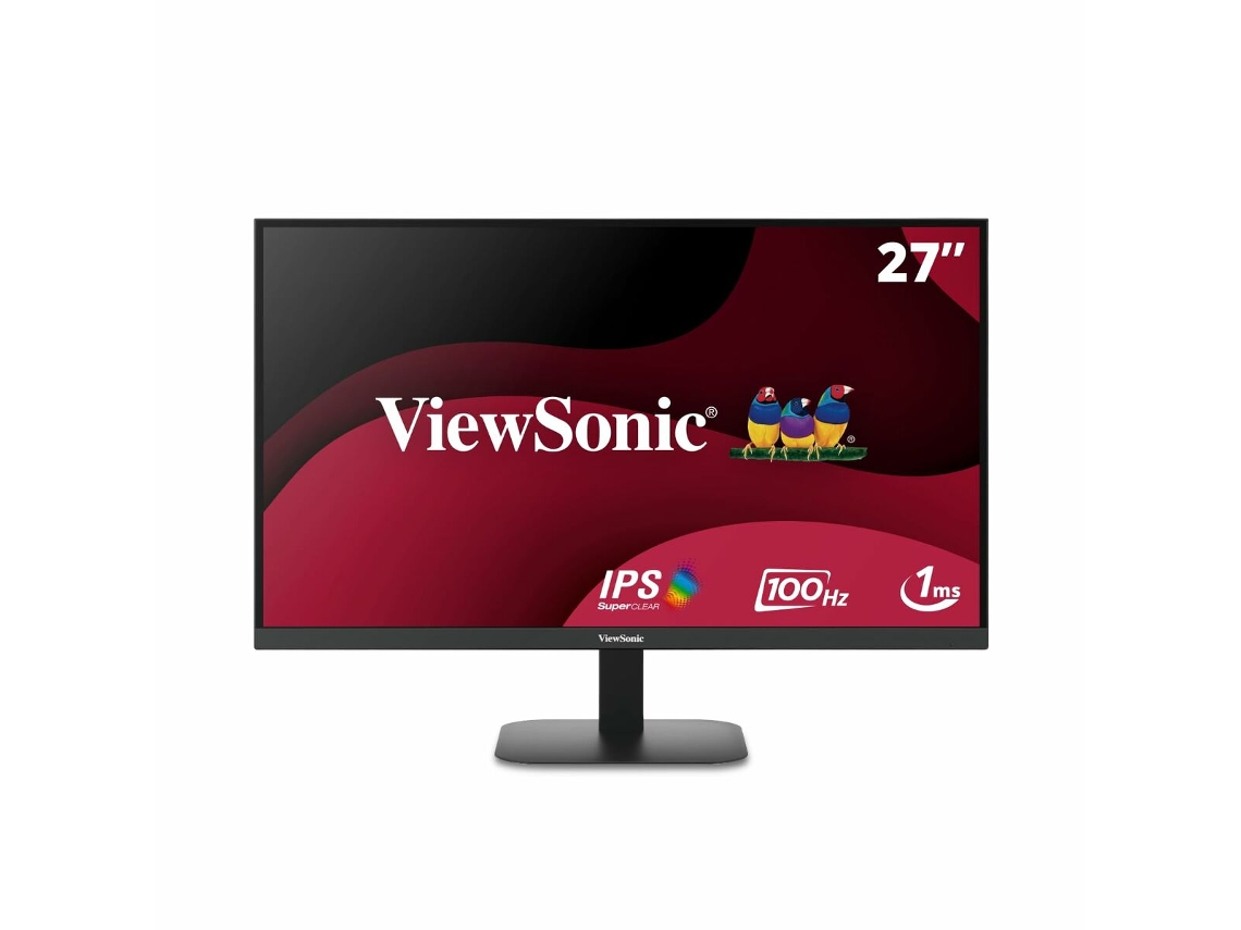 Monitor VIEWSONIC VA2708-2K-HD (Preto - 27" - 2K - Tomada EU - 5 ms)