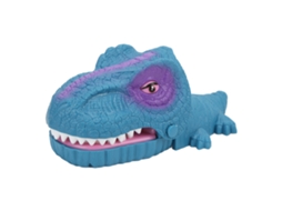 Brinquedo de Morder Dedo Dinossauro com Luz e Som, Jogo de Dentista | S/MARCA