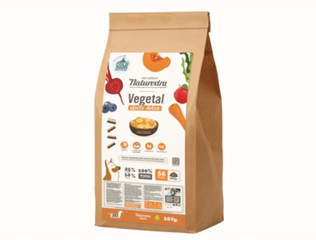 Ração Seca Cão NATUREXTRA Vegetal 10Kg .