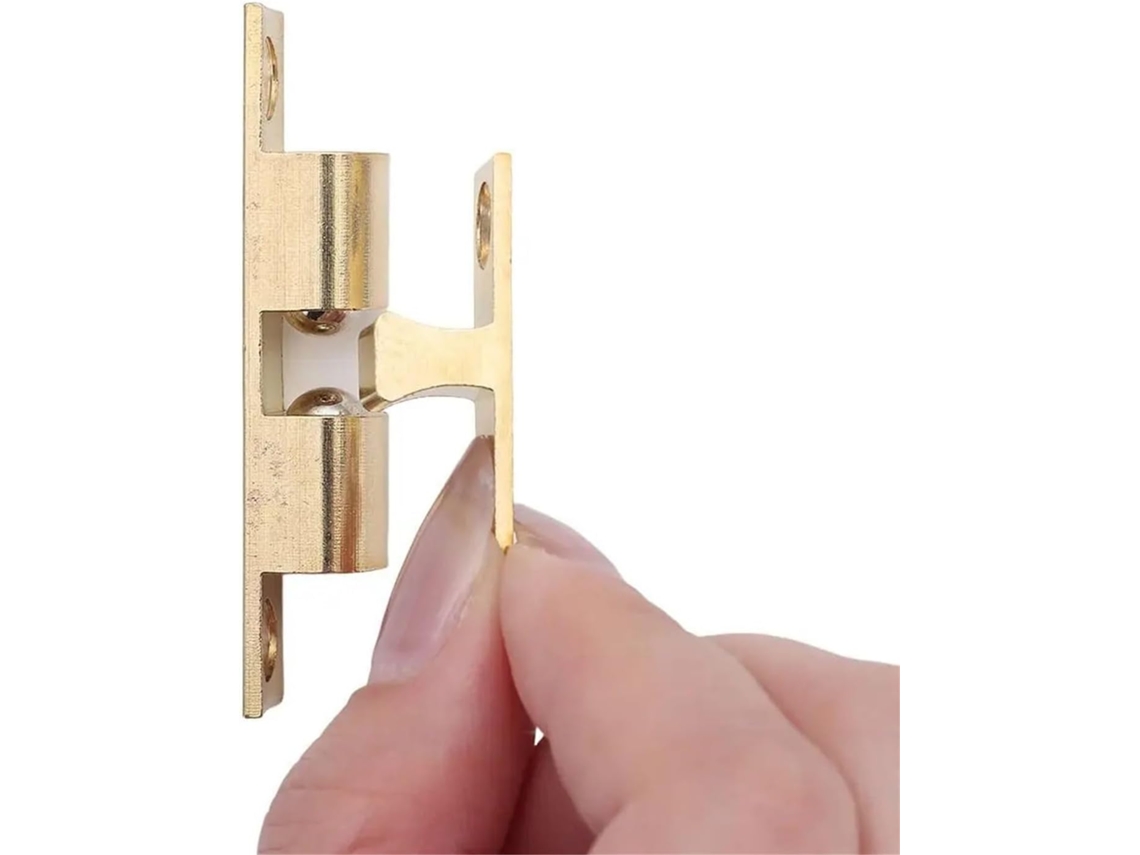 8 Peças Trava De Porta Com Esfera Aço E Mola Dupla, Amortecedor De Latão E Cobre, 70mm, Trava De Tensão Armário