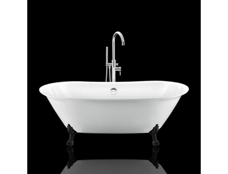 Banhista Com Pés Surry Hills 165 Cm Pés Leão Negros ROGIER & MOTHES