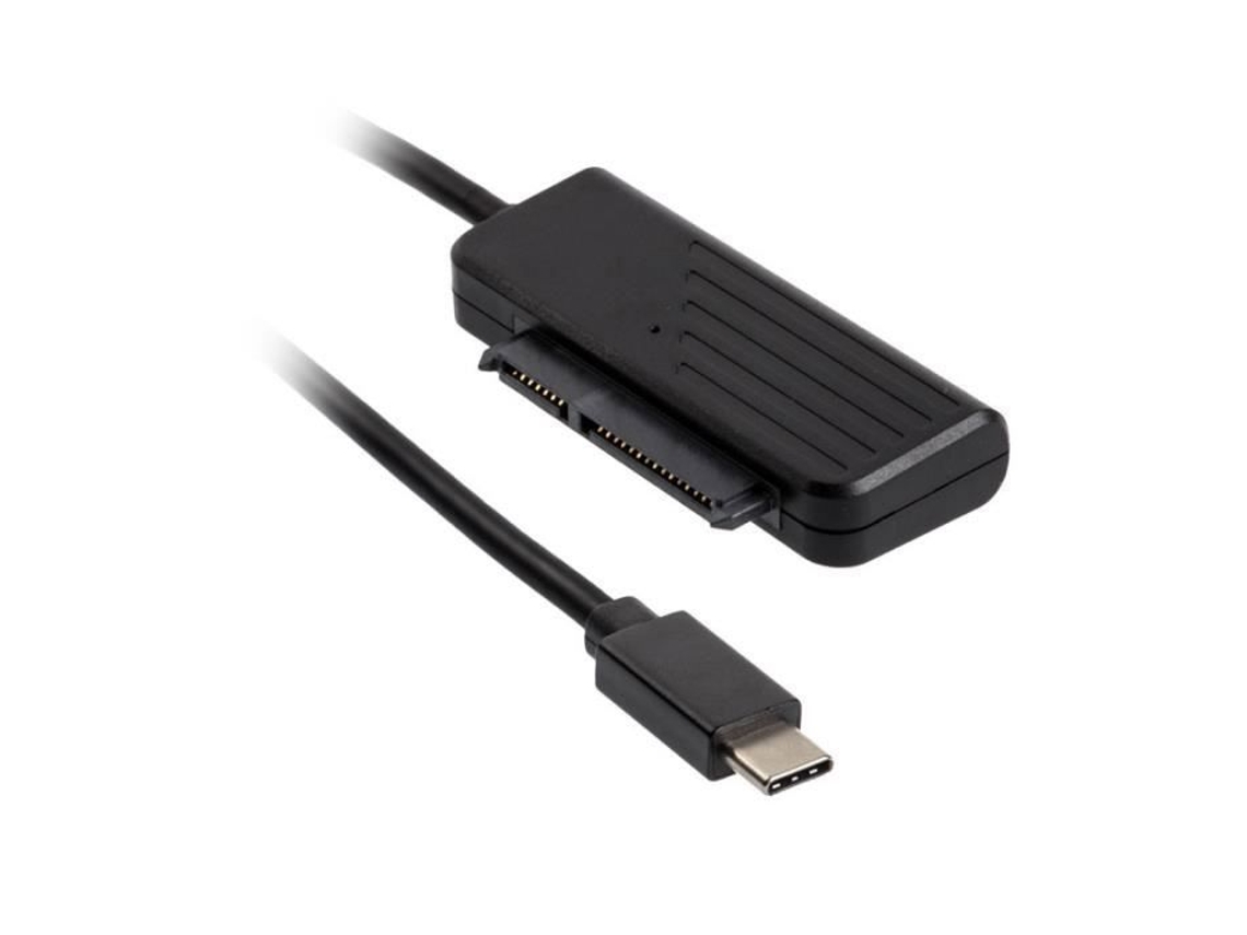 Adaptador Akasa Usb 3.0 Tipo C Para Sata Preto Customização Pc Akasa Usb 3.0 Tipo C Para Adaptador Sata 123818