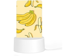 Luminária Noturna com Estampa de Banana, Durável, Resistente a Queimaduras, LED, Sem Infravermelho, Prática para Banheiro