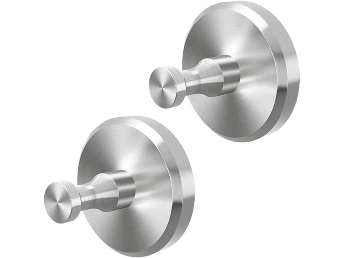 Conjunto de 8 ganchos com ventosa S/MARCA, práticos, espaço otimizado, para organização