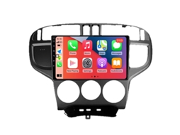 Auto Rádio Carro Bluetooth Autoradio 8GB RAM 128G ROM CarPlay Navegação GPS Ecrã Táctil RoverOne para Hyundai Matrix 2001-2010  