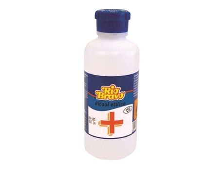 Alcool etilico 96% 250ml Rio bravo
