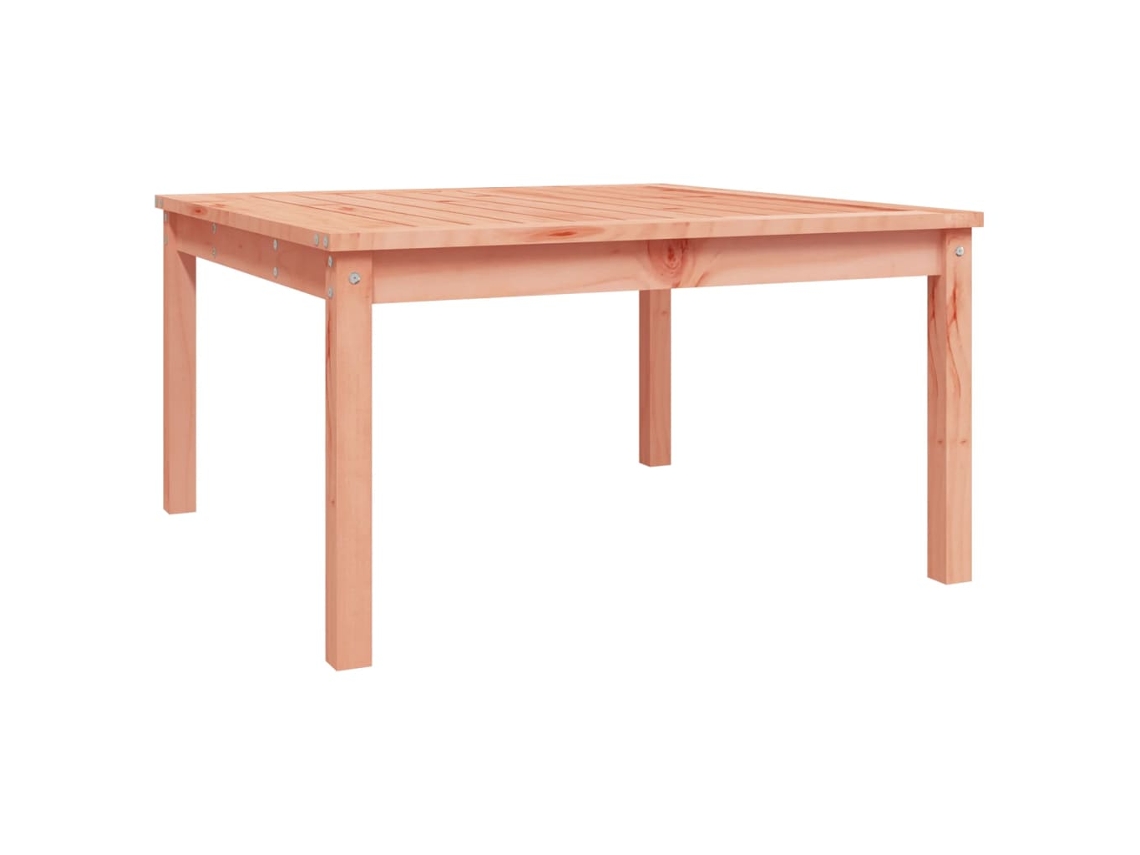 Garden Table, Garden Tables Vidaxl Marrom Madeira De Douglas (82.5 X 82.5 X 45 Cm)