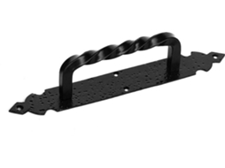 Puxador EDM Porta 275 mm Forja Preto