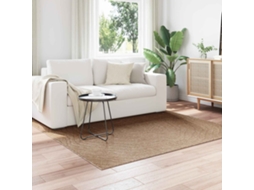 Vidaxl Tapete Para Uso Interno E Externo Agira Natural 200 X 200 Cm