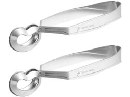 Conjunto De 4 Pinças Para Caracóis Cabilock Em Aço Inoxidável, Resistentes Ao Calor, Com Pegada Segura Para Churrascos E