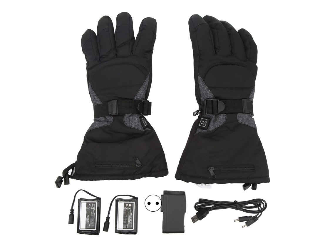 Luvas Aquecidas Recarregáveis Touchscreen Inverno