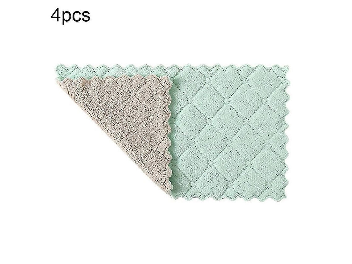 Pano De Cozinha E Banheiro Anti Aderente Macio Absorvente Forte Para Limpeza De Pratos