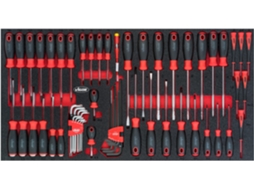 Conjunto de chave de fenda VIGOR V5170 para série Xl Perfil hexagonal externo Perfil T Perfil hexagonal interno Phillips Ph por perfil
