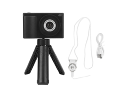 Câmera Digital Laxiscreed 1080p De Alta Definição Com Duplo Objetivo Para Selfies