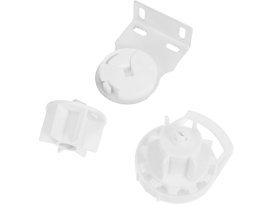 Toyvian Conjunto De 5 Peças Acessórios Para Persianas Em Plástico Branco, Funcionamento Silencioso E Ajustável Para