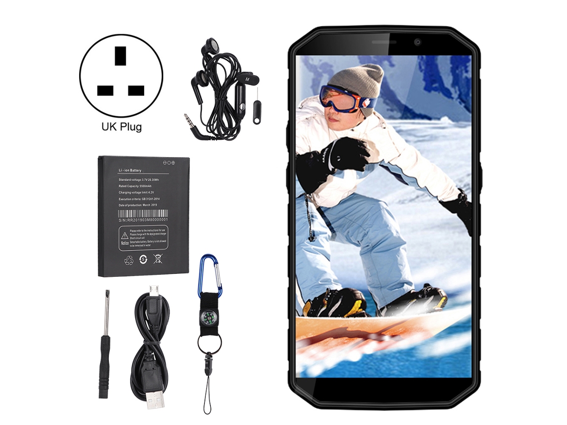 Smartphones LAXISCREED 4g Lte Ip68 Resistência À Água