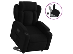 Stand Up Recliner Chair, Stand Up Recliner Chairs Vidaxl Preto Tecido