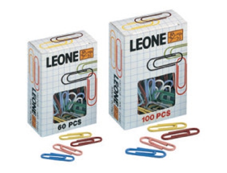 Molho Leone Clips Clipe de papel 32mm Metal, Plástico