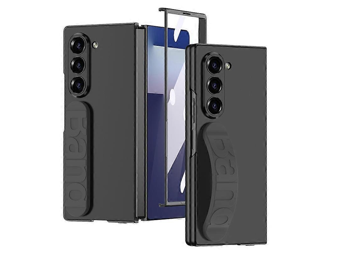 Capa Dobrável Para Celular Gkk Com Pulseira De Silicone Integrada Para Samsung Galaxy Z Fold7 5g