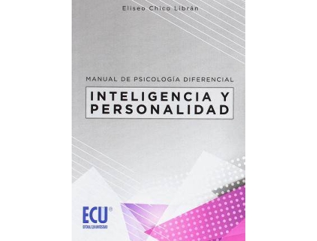Livro Manual de psicología diferencial : inteligencia y personalidad de Eliseo Chico Libran (Espanhol)