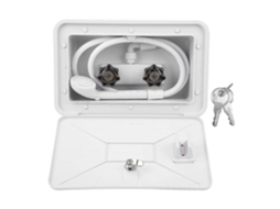 Kit De Lavagem Externa Com Cabine De Chuveiro E Fechadura Para Barco, Caravana Ou Motorhome. PENGDSJE