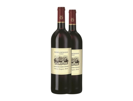 Vinho RUPERT & ROTHSCHILD Merlot Cabernet Sauvignon (0.75 L - 2 Unidades)