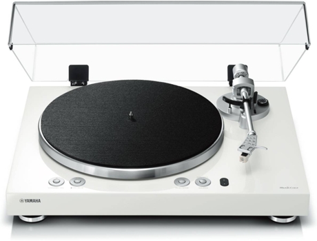 Gira-Discos YAMAHA MusicCast Vinyl 500  (Manual - Velocidade: 33 1/3 - 45 - Branco)