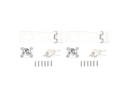 2pcs Cadeado de Hasp com Chave | S/MARCA