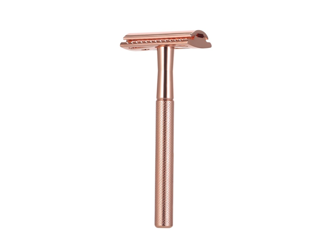 Navaja De Afeitar De Acero Inoxidable De Doble Filo Segura