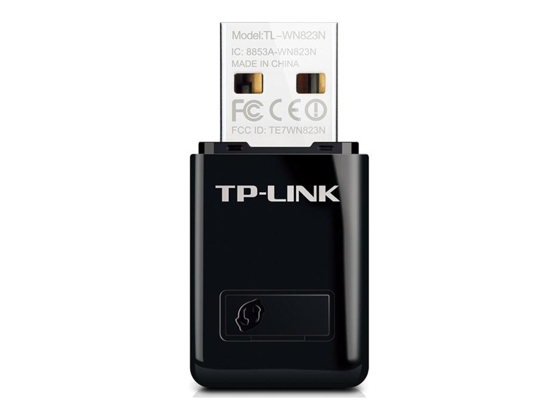 Adaptador USB Wi-Fi TP-LINK TL-WN823N Mini (N300 - 300 Mbps)