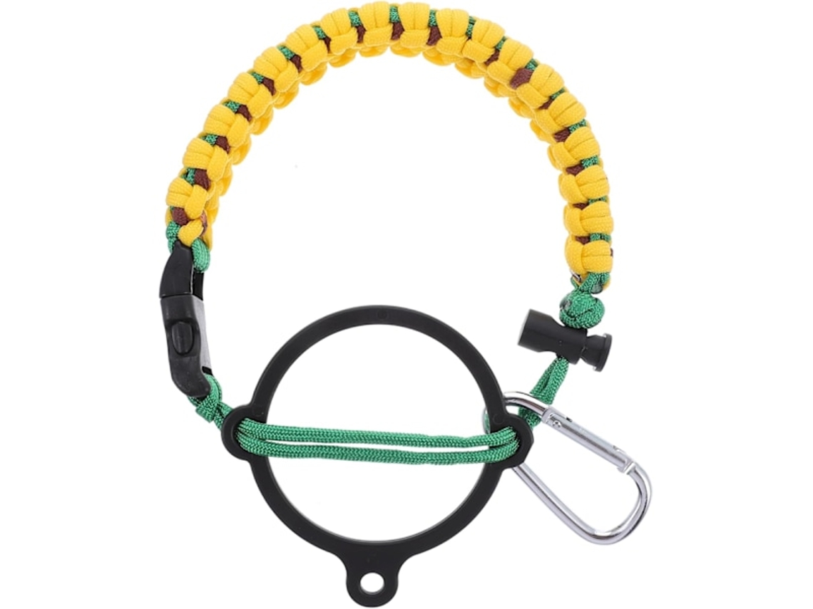Corda de Cobre para Uso Manual, Camping, Sobrevivência, com Mosquetão AQUAFORGE