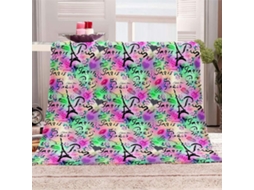 Manta de Microfibra Fansu Flanela Macia e Fofa 3d para Cama Sofá Ou Se Manter Aquecido no Inverno 150x130cm, M