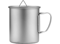 Caneca Dobrável de Camping SFUSHOS com Tampa para Viagens e Piqueniques