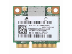Placa de rede semi-fibra (compatível com banda dupla e função Bluetooth) Atheros AR5B22 Placa de rede semi-fibra de 300 m com bandas duplas 2.4/5G 4