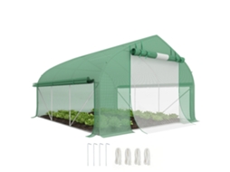 Toldo barnum 3x3x2,58m, com janelas, saco de transporte azul BTFORUS
