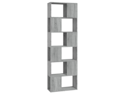 Prateleira/divisória 60x24x186 Cm Cinzento Sonoma MAISON EXCLUSIVE