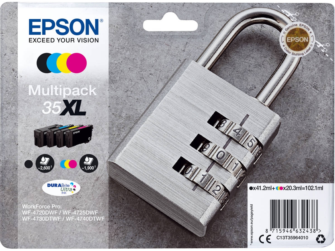 Pack Tinteiros EPSON 35 XL