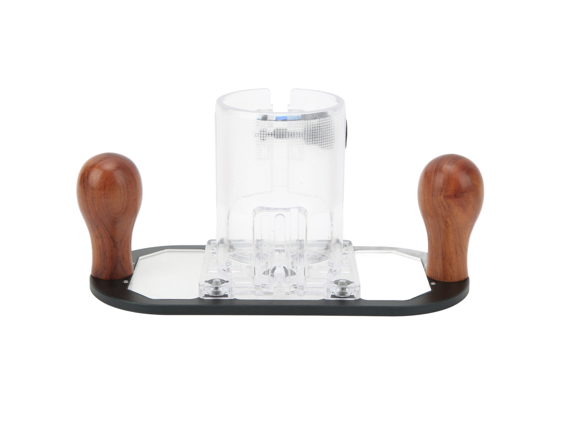 Base de imersão para tupia móvel para entalhe e fresagem, base de imersão para tupia de 65 mm