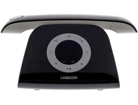 Telefone Fixo LOGICOM Retro 2 (Preto)