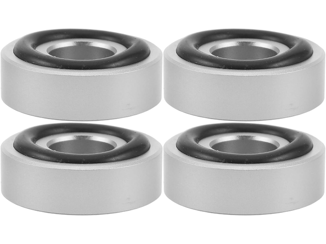 Conjunto De 4 Pés Para Tábua Corte Almofadas Estabilizadoras Antiderrapantes Elevados 40x10mm Tábuas Cozinha