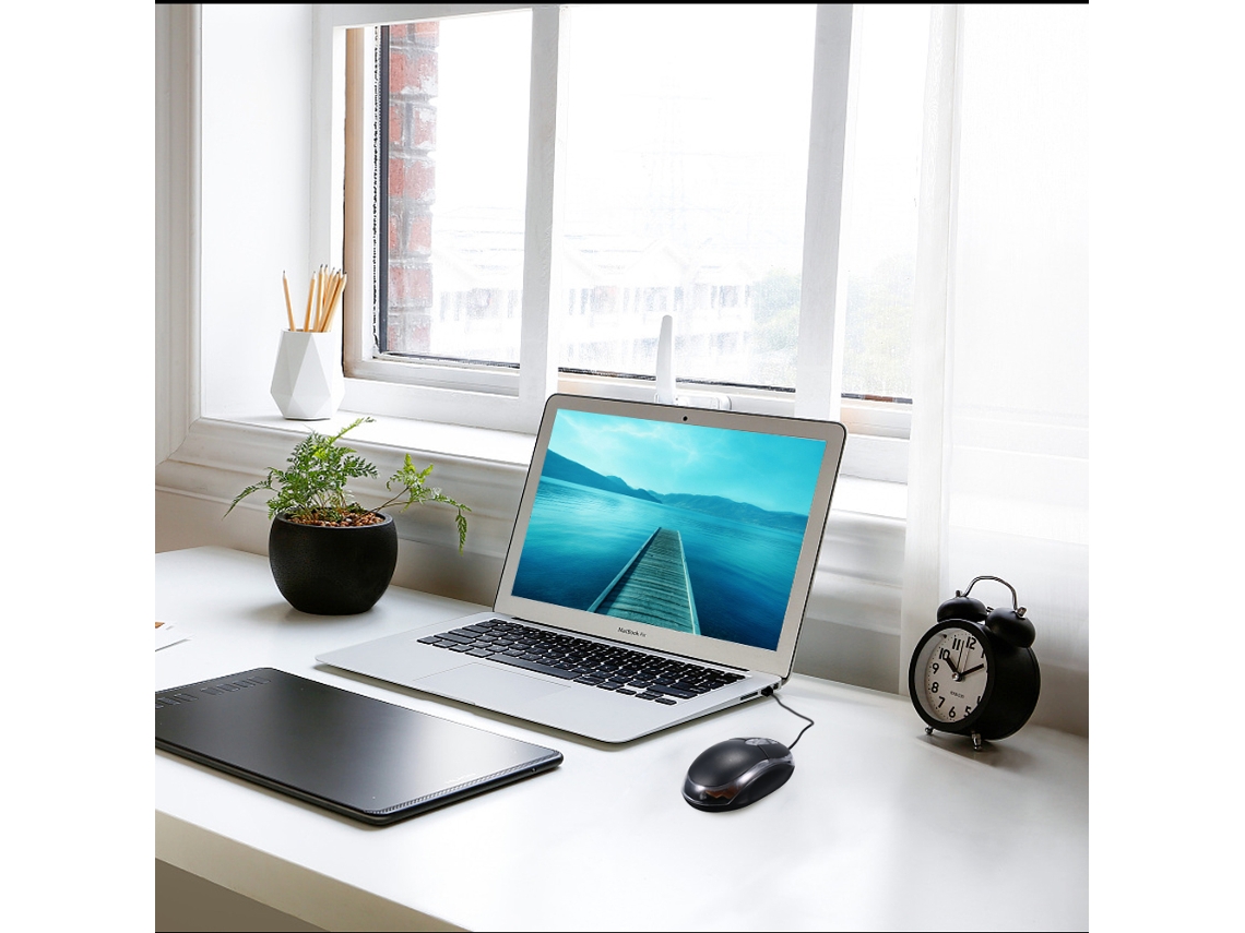 Rato LAXISCREED 800dpi Óptico Usb Portátil