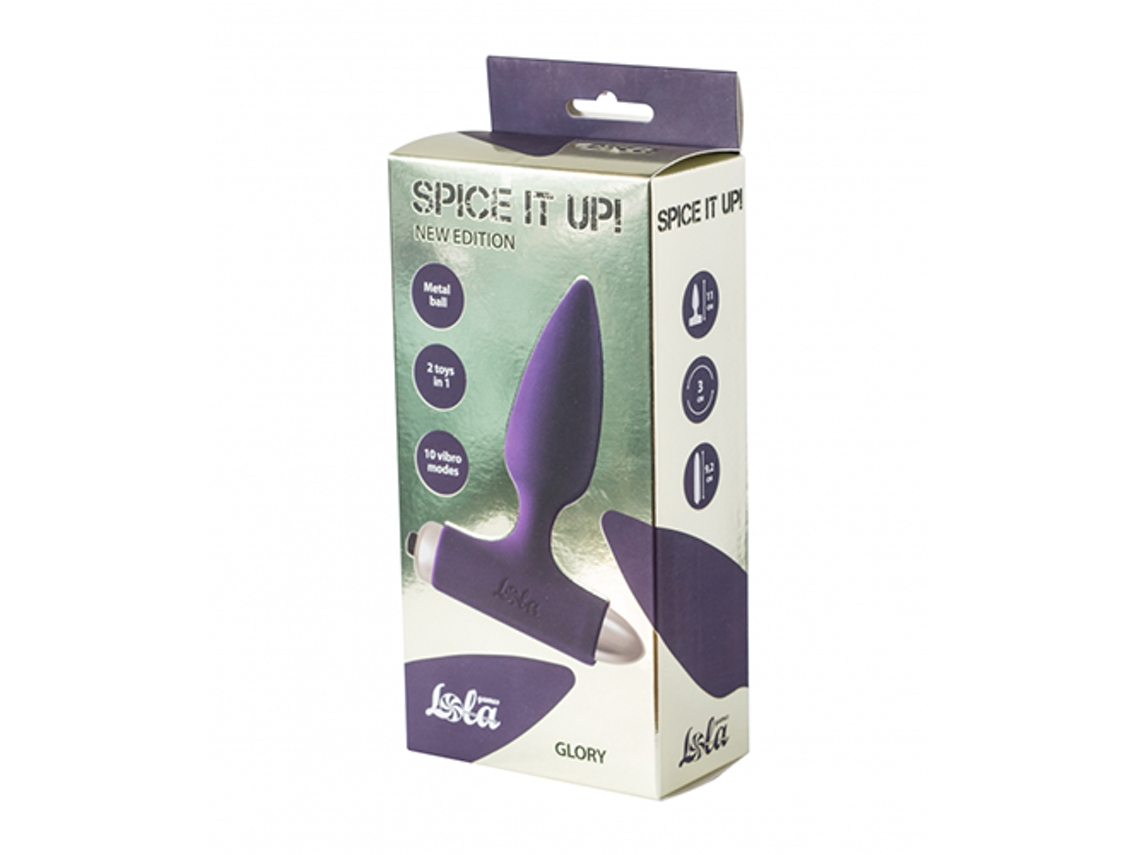 Plug Anal Glory Ultravioleta SPICE IT UP, SPICE IT UP NEW