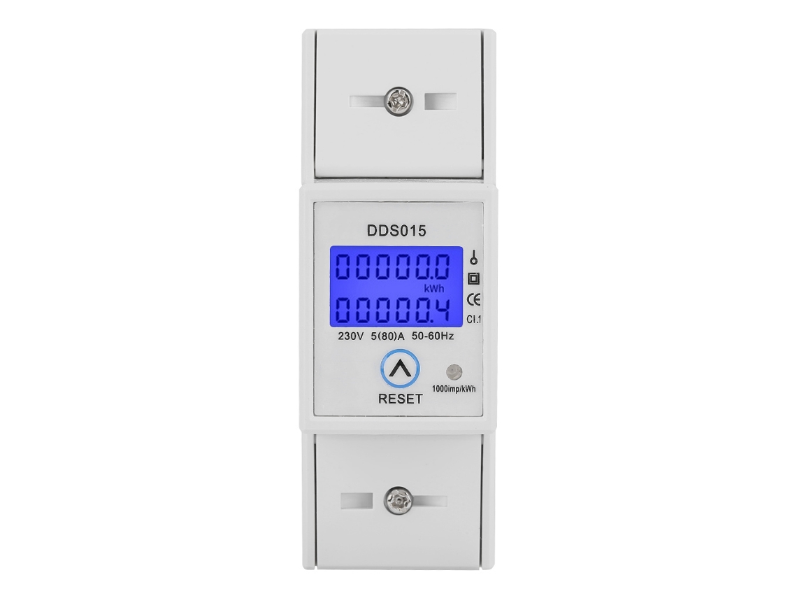 Medidor de Energia Digital Monofásico DDS015 5-80A 230V | S/MARCA