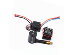 Mali motor Brushless 3650 3600kv com Esc 60a e Dissipador de Calor para Carros e Barcos Controle Remoto 1:8/1:10 Hsp Hpi Wltoys