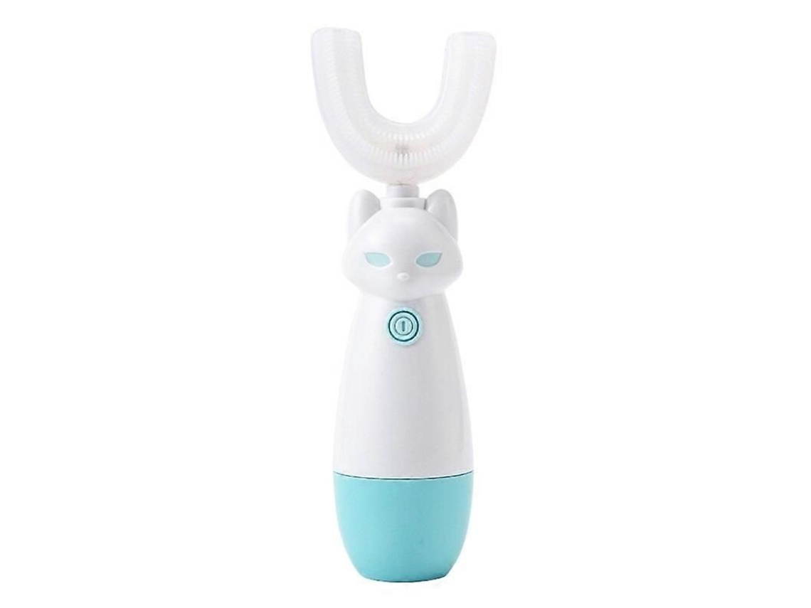 Escova de Dentes Ultrassônica Silicone em Formato U, com Movimento 360 ​​graus, Automática e Elétrica para Cr Ianças. GOKOCO