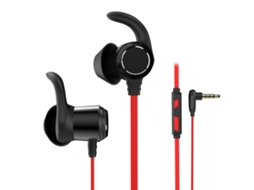 Fones de Ouvido para Jogos com Microfone, Cancelamento de Ruído, Confortáveis, Conector 3,5mm para Smartphones | S/MARCA